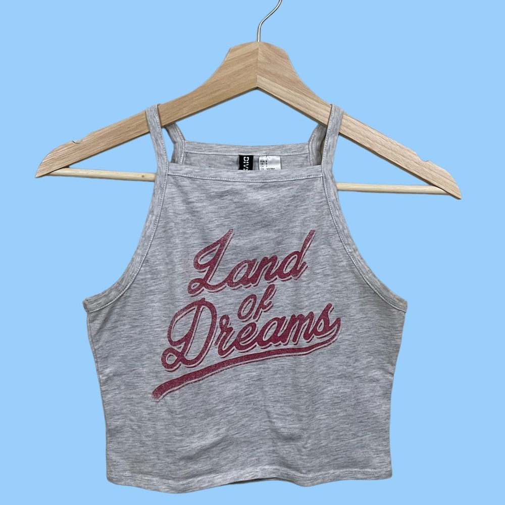 3 for $12 Land of Dreams Light Grey H&M Tank Top Size S